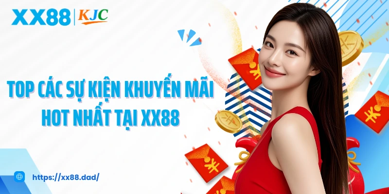 Top các sự kiện khuyến mãi hot nhất tại XX88
